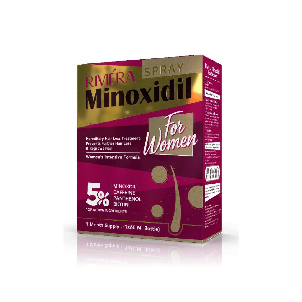 riviea minoxidil women 5% total spray